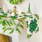 Watercolor Shamrock St. Patrick's Day Table Runner, Seasonal Spring Holiday Kitchen Dining Table Decoration for Indoor Outdoor Home Party Decor 13 x 72 Inch